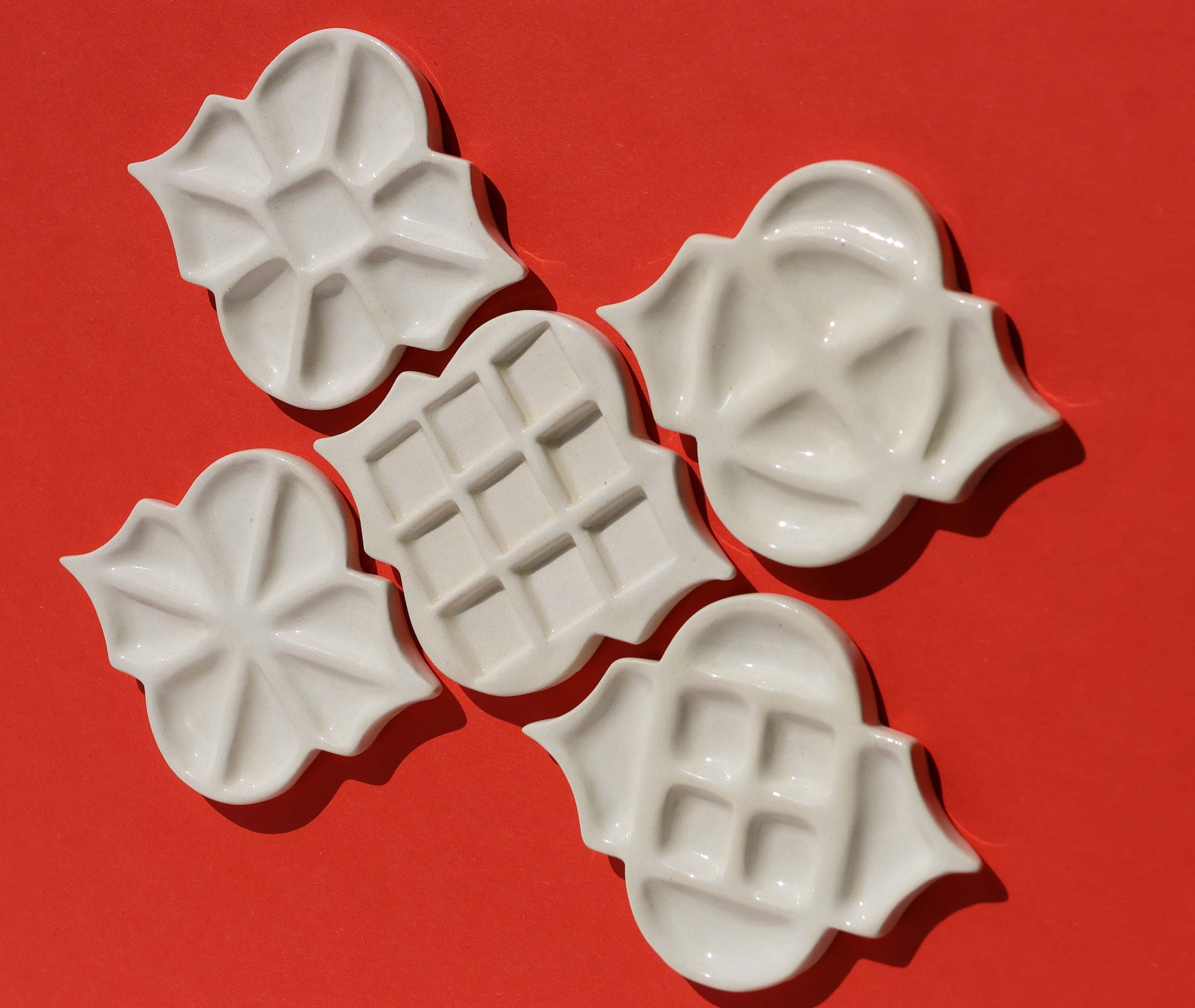Mosaïque Gauffrier — 12.5 cm x 9.5 cm x 9 cases - vue 6