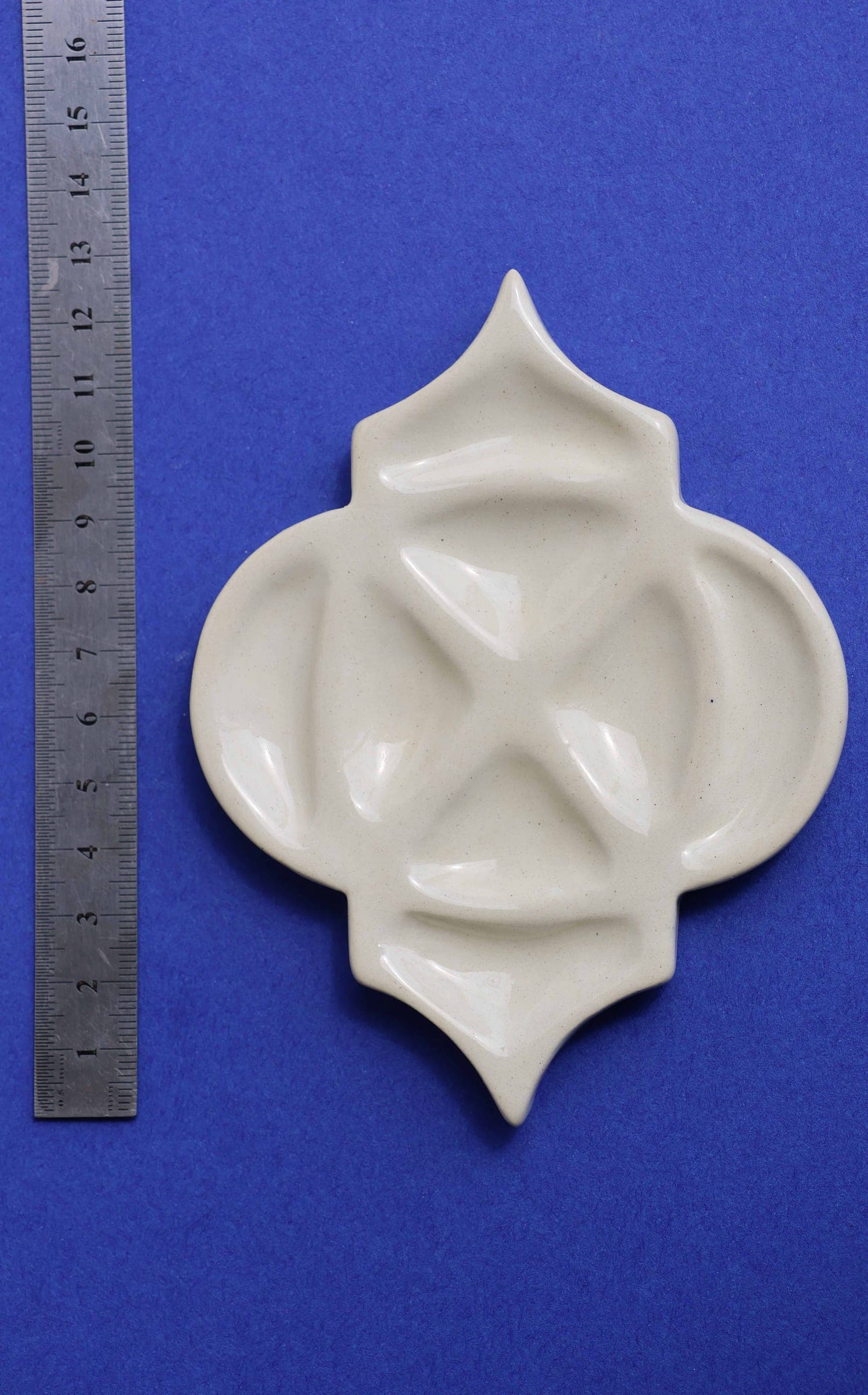 Mosaïque Croix — 12.5 cm x 9.5 cm x 8 cases - vue 2